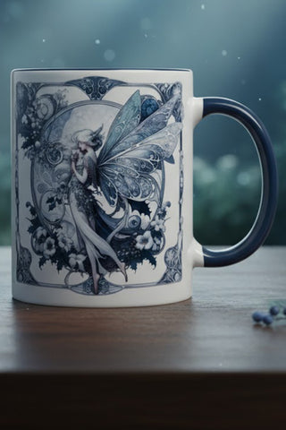 Winter Solstice Fairy Mug Art045 | Angel Clothing