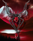 Alchemy Black Widow Necklace | Angel Clothing