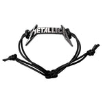 Alchemy Metallica Classic Logo Leather Wriststrap | Angel Clothing