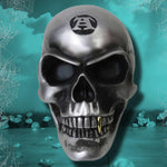 Alchemy Gothic Metalised Alchemist Skull V41 | Angel Clothing