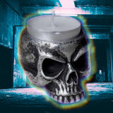 Alchemy Gothic Skull Tea Light Holder V74 | Angel Clothing