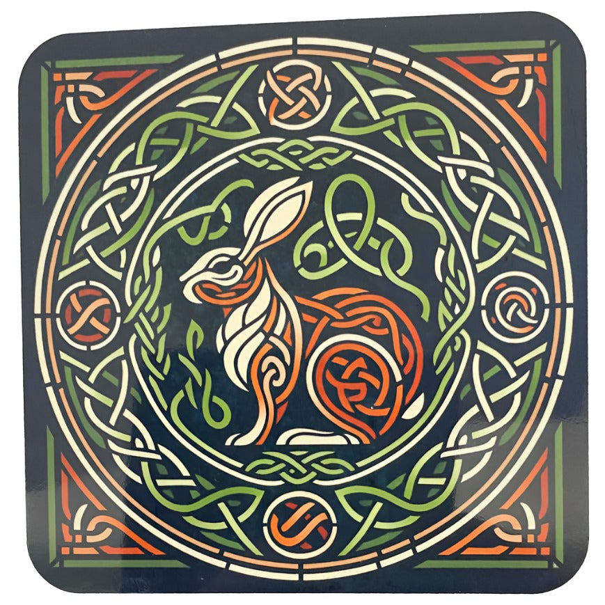 Celtic Knot Rabbit Coaster – Angel Clothing