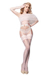 Ballerina 584 Ivory Hold Ups | Angel Clothing