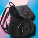 Banned Moloch Pentagram Backpack | Angel Clothing