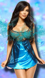Beauty Night Cassidy Chemise Turquoise | Angel Clothing