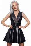 Black Level Seductive Vinyl Dress | Angel Clothing