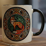 Celtic Knot Fox Mug | Angel Clothing