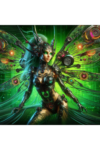 Oakhart Cybernetic Fairy Picture | Angel Clothing