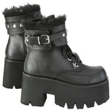 DemoniaCult ASHES 57 Boots Black | Angel Clothing