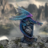 Draconic Dragon on Sigil Figurine | Angel Clothing