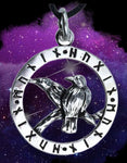 etNox Ravens of Odin Pendant 925 Sterling Silver | Angel Clothing