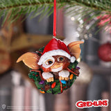 Gremlins Gizmo in Wreath Hanging Ornament | Angel Clothing