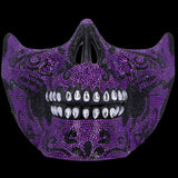 Jewelled Masquerade Mask Purple | Angel Clothing