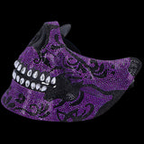 Jewelled Masquerade Mask Purple | Angel Clothing