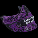 Jewelled Masquerade Mask Purple | Angel Clothing