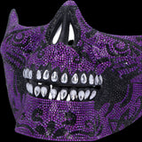 Jewelled Masquerade Mask Purple | Angel Clothing