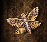 Anne Stokes Magradores Moth Pendant Steampunk Engineerium | Angel Clothing