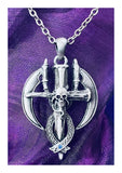 Mystica Skull Cross Necklace | Angel Clothing