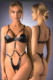 Obsessive Crotchless Body Dame Controle | Angel Clothing