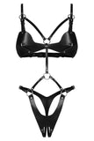 Obsessive Crotchless Body Dame Controle | Angel Clothing