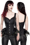 Ocultica Corset with Feathers | Angel Clothing