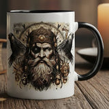 Odin and Raven Mug Art100 | Angel Clothing