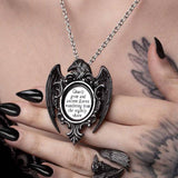 Alchemy Quoth the Raven Pendant | Angel Clothing
