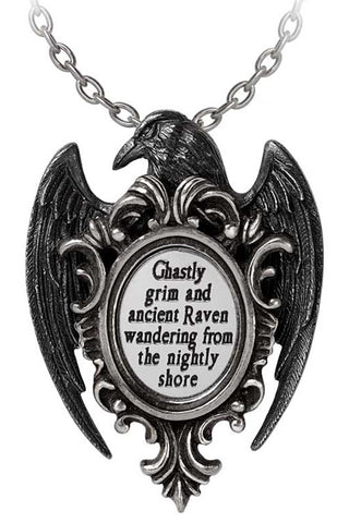Alchemy Quoth the Raven Pendant | Angel Clothing