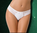 Passion Lotte Thong White | Angel Clothing