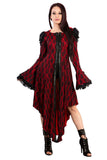 Burleska Hooded Red Jacket / Coat / Dress | Angel Clothing