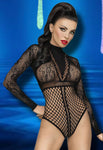 Penthouse Spicy Whisper Teddy Black | Angel Clothing