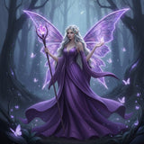 Oakhart Fairy Queen of the Gloomwood Print Framed | Angel Clothing