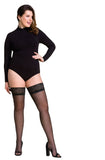 Gabriella Calze Hold Ups Stockings Plus Size | Angel Clothing
