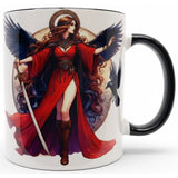 Morrigan and Crow Mug Art102 | Angel Clothing