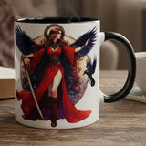 Morrigan and Crow Mug Art102 | Angel Clothing