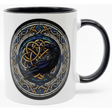 Celtic Knot Raven Mug | Angel Clothing