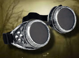 Steampunk Goggles Antique Silver | Angel Clothing