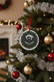 Oakhart Bat Wreath Christmas Ornament | Angel Clothing