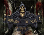 Welcome To Hell Sign | Angel Clothing