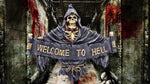 Welcome To Hell Sign | Angel Clothing