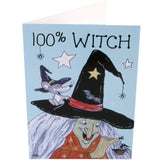 The 100 Percent Witch Card | Angel Clothing