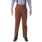 Steampunk Architect Pants Brown | Angel Clothing