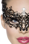 Masquerade Rhinestone Metal Mask | Angel Clothing