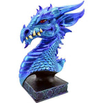 Dragon Head On Stand Blue | Angel Clothing