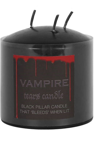 Vampire Tears Pillar Candle 7.5cm | Angel Clothing