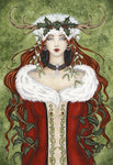 Amy Brown Winter Solstice Yuletide Card | Angel Clothing