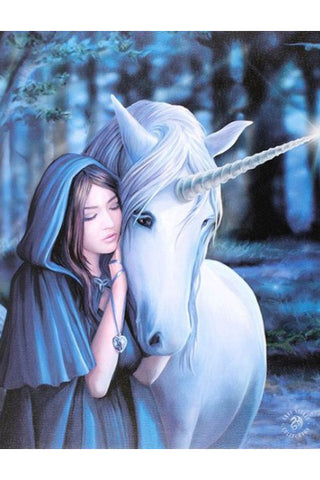 Anne Stokes Solace Unicorn Picture | Angel Clothing