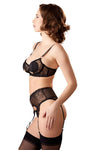 Abierta Fina Bra Set with Slits in the Cups | Angel Clothing