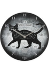 Alchemy Black Cat Spirit Board Clock | Angel Clothing