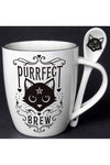 Alchemy Purrfect Brew Mug and Spoon Set | Angel Clothing